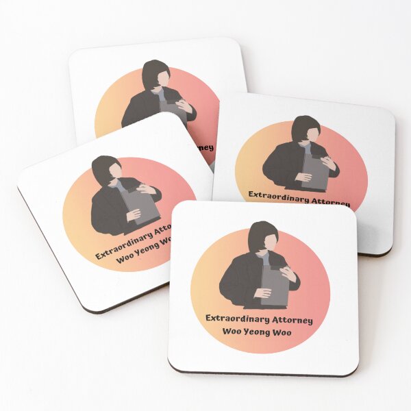 Item preview, circle logo Extraordinary Attorney Woo Yong Woo designed and sold by paintingtour.
