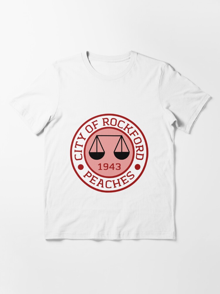 City of Rockford Peaches, distressed - A League Of Their Own - T-Shirt