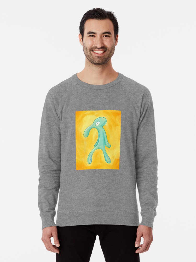 squidward painting sweatshirt