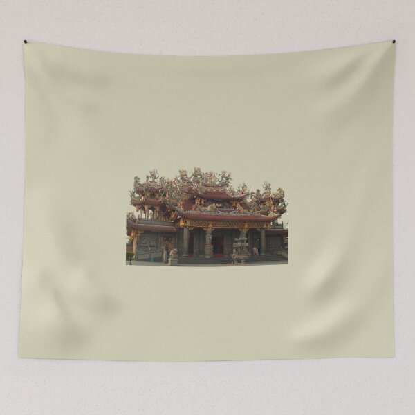 Item preview, Buddhist temple Taiwan designed and sold by indiafrankk.