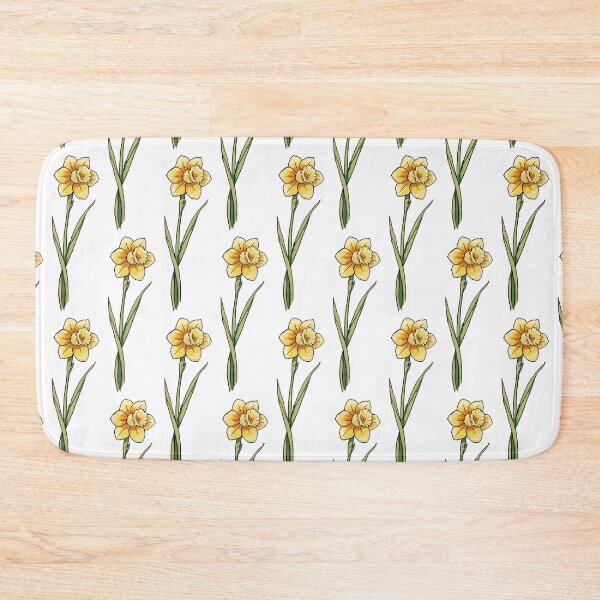 Item preview, December Birth Flower Yellow Narcissus designed and sold by Digi Artworks Store.