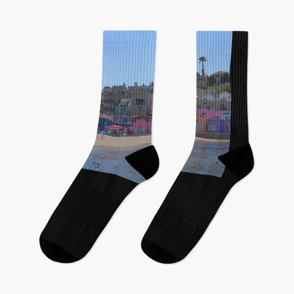 Item preview, Colorful Buildings - Santa Cruz designed and sold by Lucidesigns.