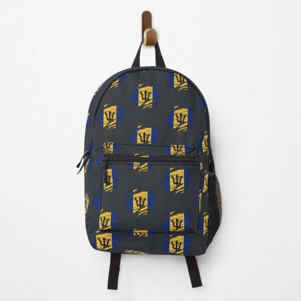 Item preview, Ripped Rip Open Barbados Flag Palm designed and sold by rafaeltto.