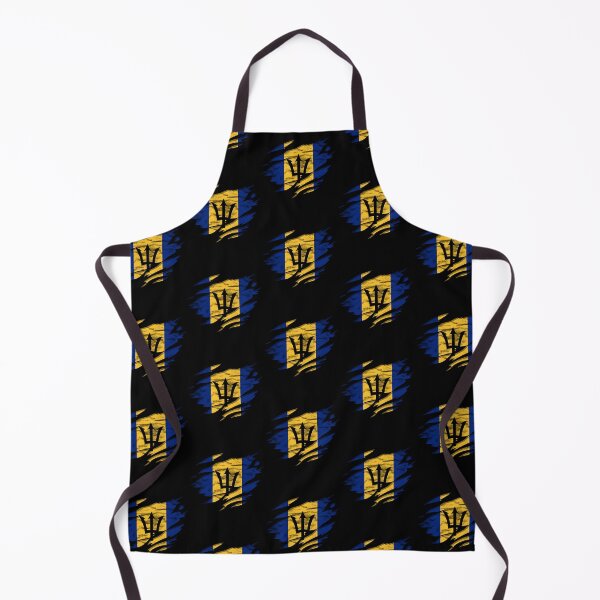 Item preview, Ripped Rip Open Barbados Flag Palm designed and sold by rafaeltto.