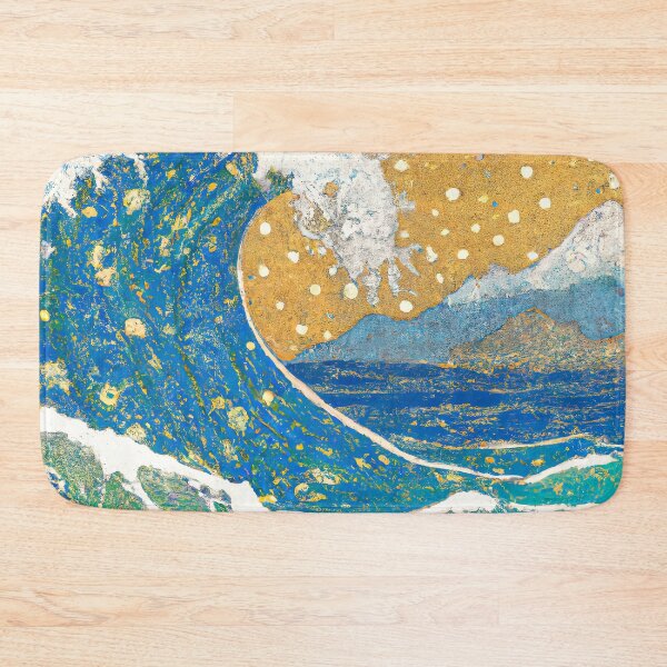 Item preview, Great Golden Wave designed and sold by shiitakicats.