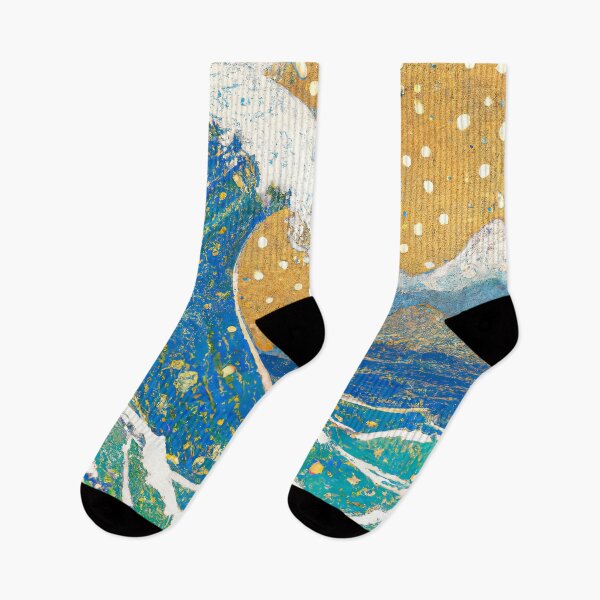 Item preview, Great Golden Wave designed and sold by shiitakicats.