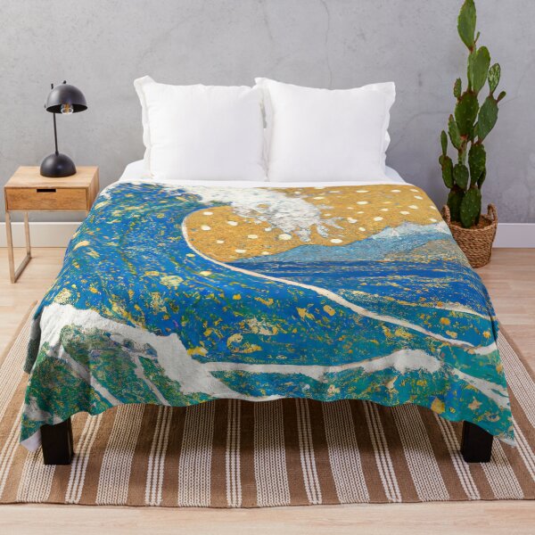 Item preview, Great Golden Wave designed and sold by shiitakicats.
