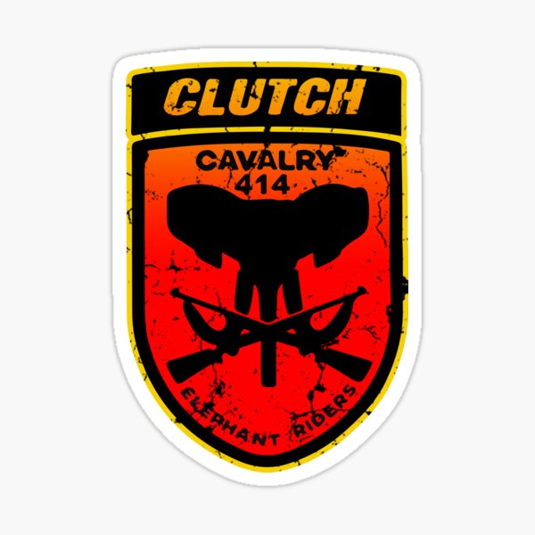 "Clutch Band Merch" Sticker for Sale by xxXVintageXxx Redbubble