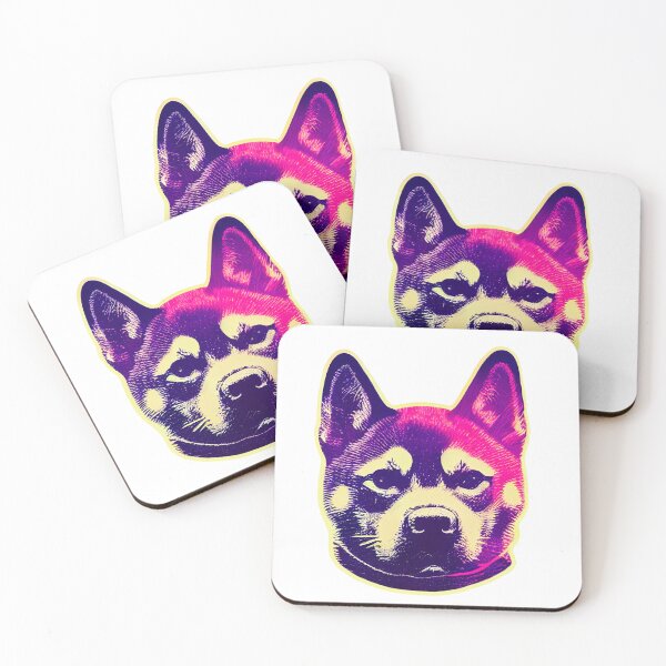 Item preview, The Shiba Inu designed and sold by synthwaveai.