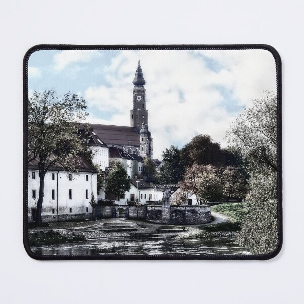 Item preview, Old Danube at the Ducal Castle in Straubing designed and sold by Helsch1957.