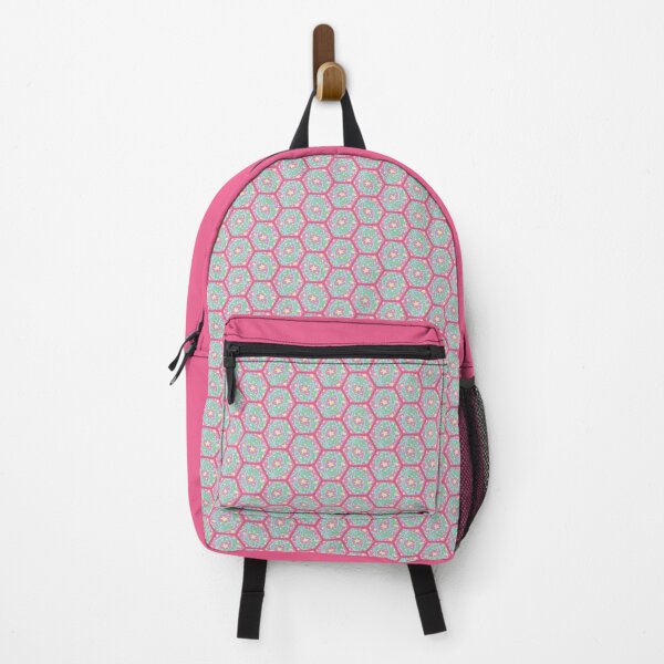 Item preview, Hex Chaos Abstract Geometric Pattern - Cosmic Pastels - Small Scale designed and sold by Daniel Bevis Design.