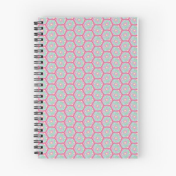 Item preview, Hex Chaos Abstract Geometric Pattern - Cosmic Pastels - Small Scale designed and sold by Daniel Bevis Design.