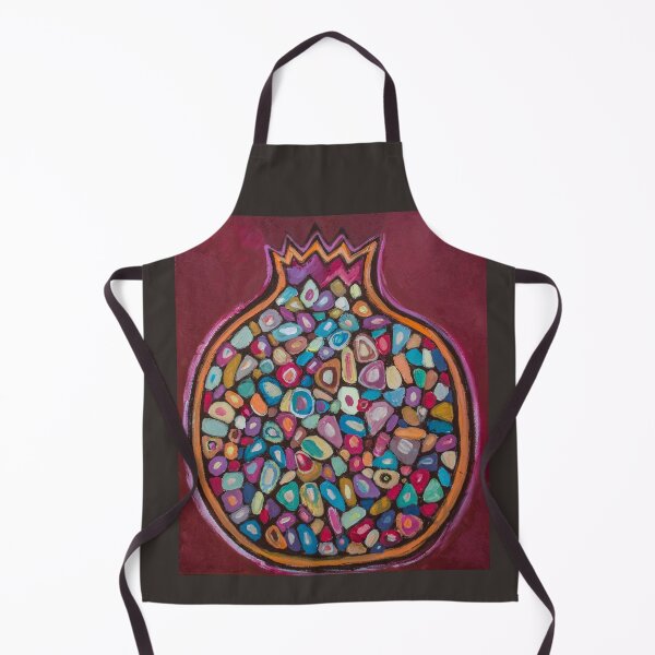Item preview, Pomegranate abstract acrylic painting on canvas.	 designed and sold by annaveres.