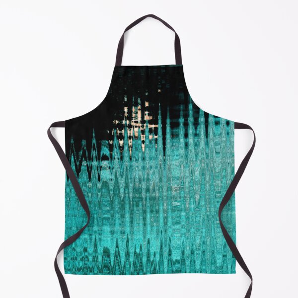 Item preview, Coastal Abstract Ocean Ripples Seagull Rocks in Light Teal Shades Water Aesthetic Reflection 2 of 4 designed and sold by Beachy.
