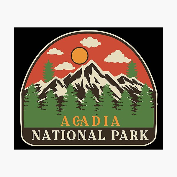 Item preview, Acadia National Park - Vintage designed and sold by Nature-mark.