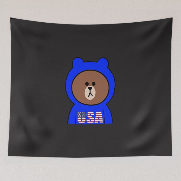 Item preview, Brown bear cony bun designed and sold by anjwkjudith.
