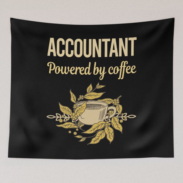 Aperçu de l'œuvre Propulsé par Coffee Accountant créée et vendue par cossinulsesj.