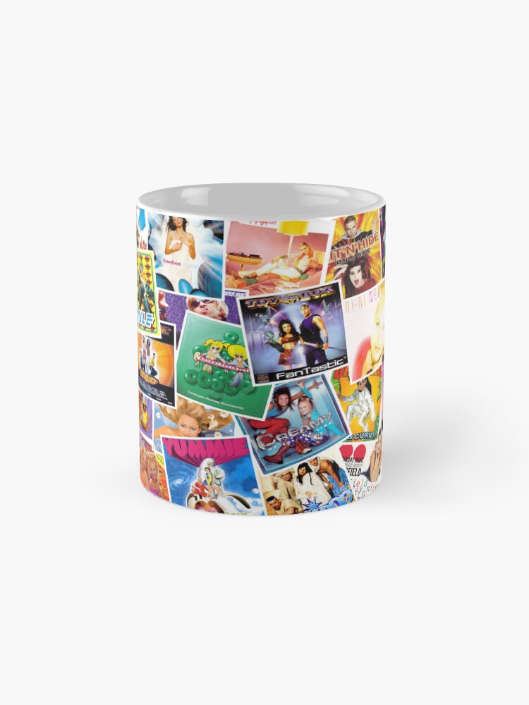 Alternate view of Bubblegum Dance Album Cover Scrambled Mug Coffee Mug