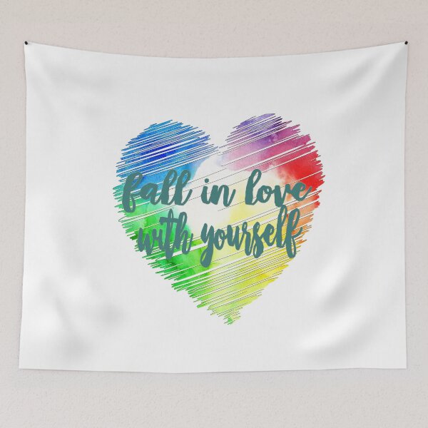 Item preview, Fall in love with yourself designed and sold by NatLeBrunDesign.