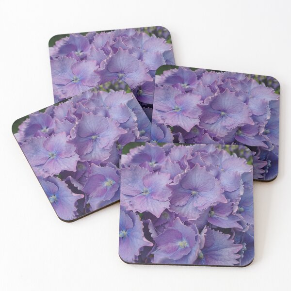 Item preview, Purple Hydrangea - common names Hydrangea or Hortensia designed and sold by Marilyn Harris.