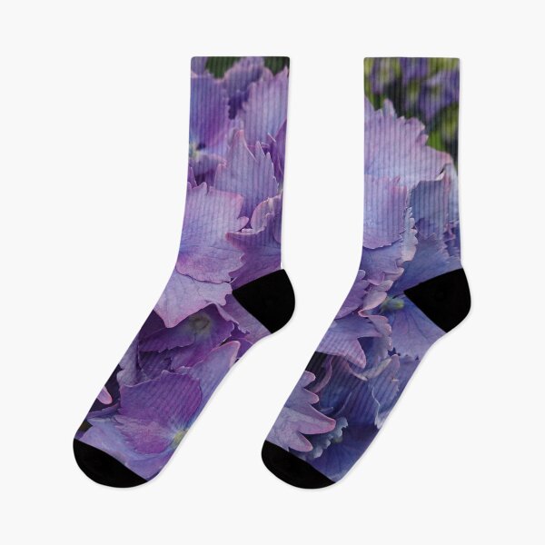 Item preview, Purple Hydrangea - common names Hydrangea or Hortensia designed and sold by Marilyn Harris.
