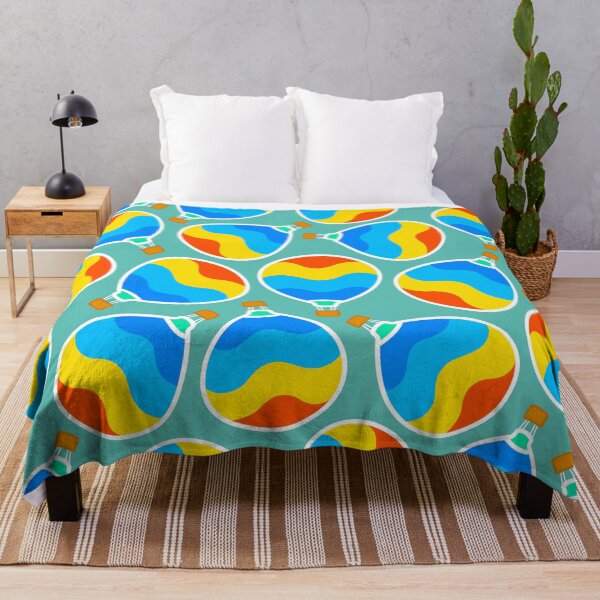 Item preview, Medium hot air balloon pattern 3 designed and sold by LemonCreamyyyy.