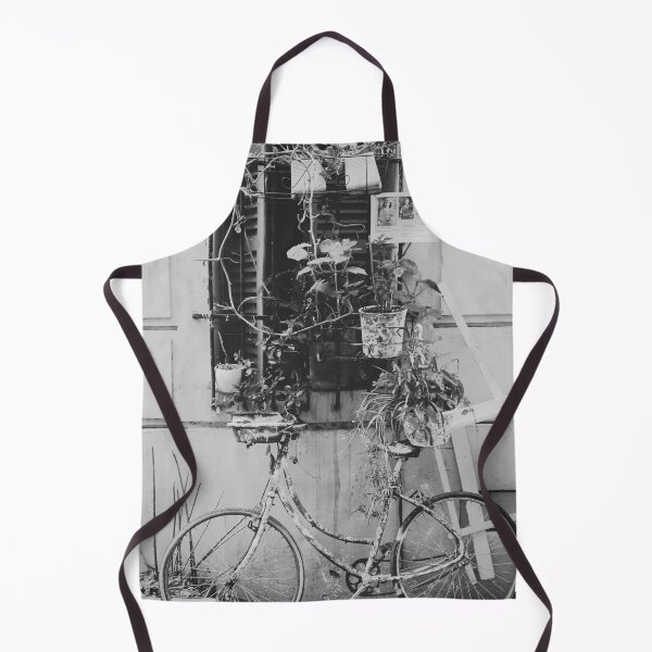 Item preview, Vintage Aesthetic Bike and Plants Scene designed and sold by CarolinaReina.