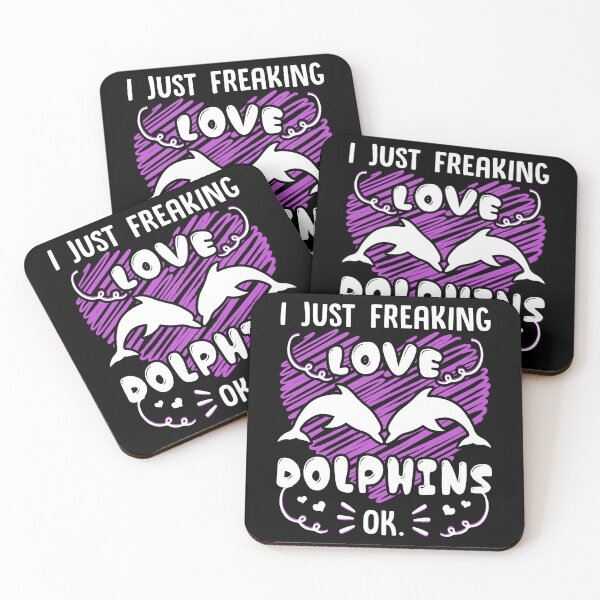 Item preview, Dolphin - I Just Freaking Love Dolphins designed and sold by UnknownArtistt.