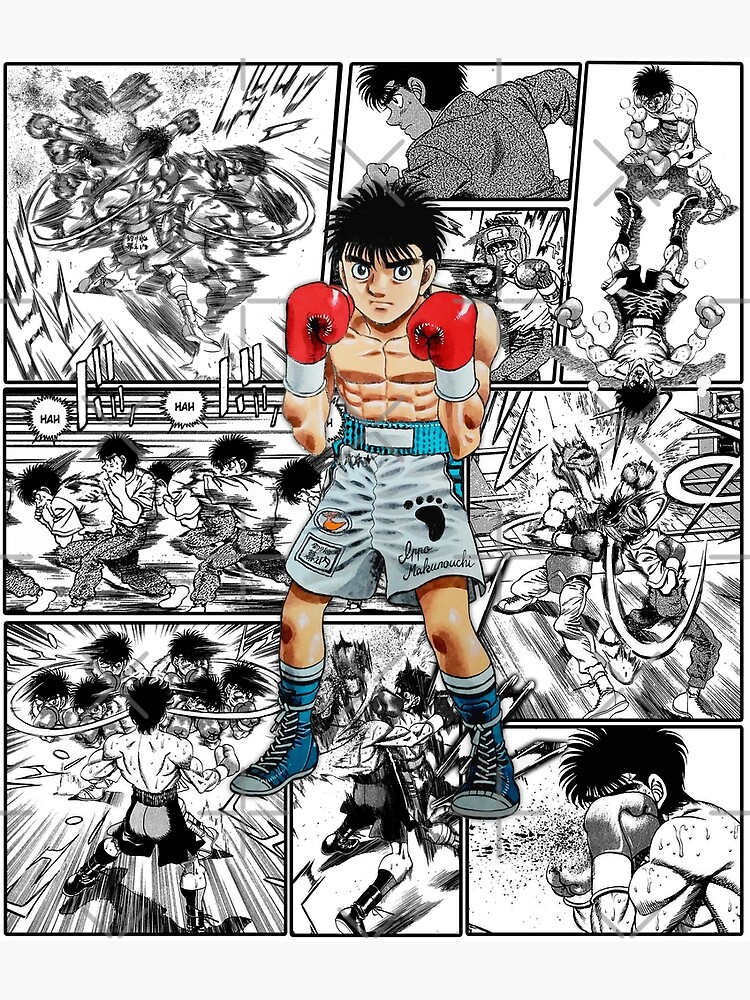 Hajime No Ippo - Ippo Makunouchi Anime Manga Character Print Poster for  Sale by AlL-AbOoTaNiMe