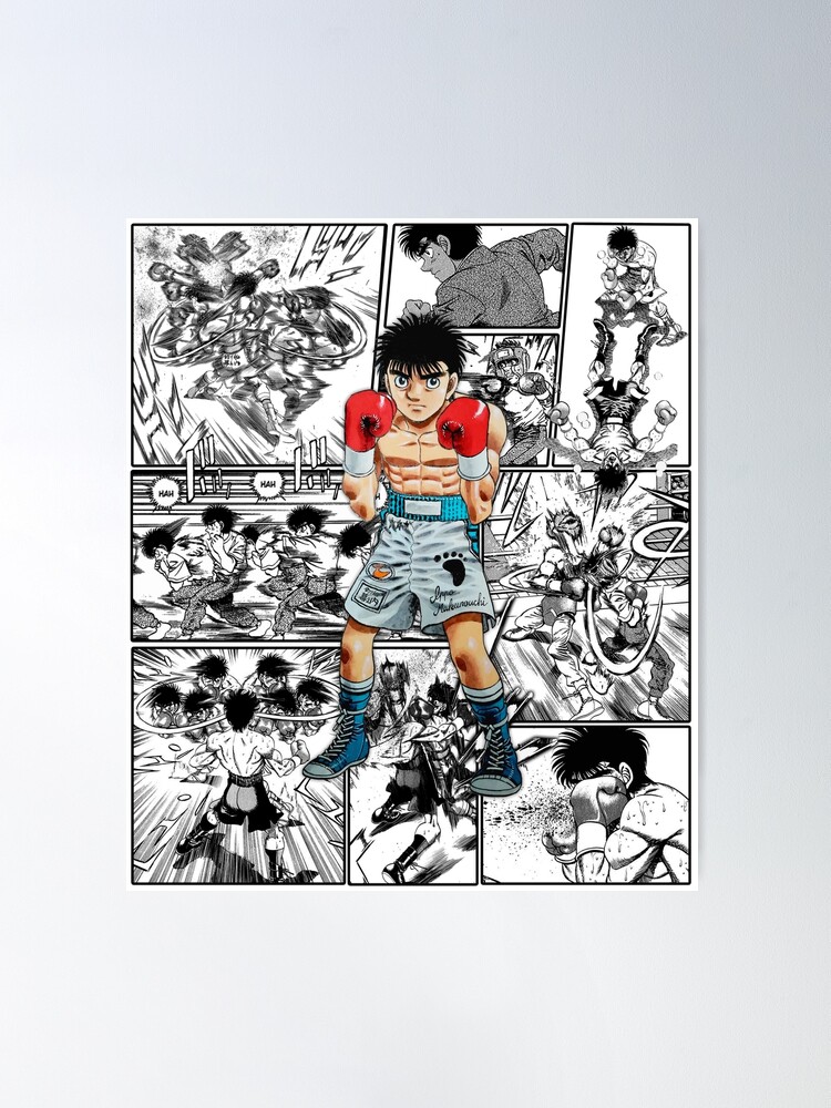 Hajime No Ippo Makunouchi Ippo  Art Board Print for Sale by WildChildin