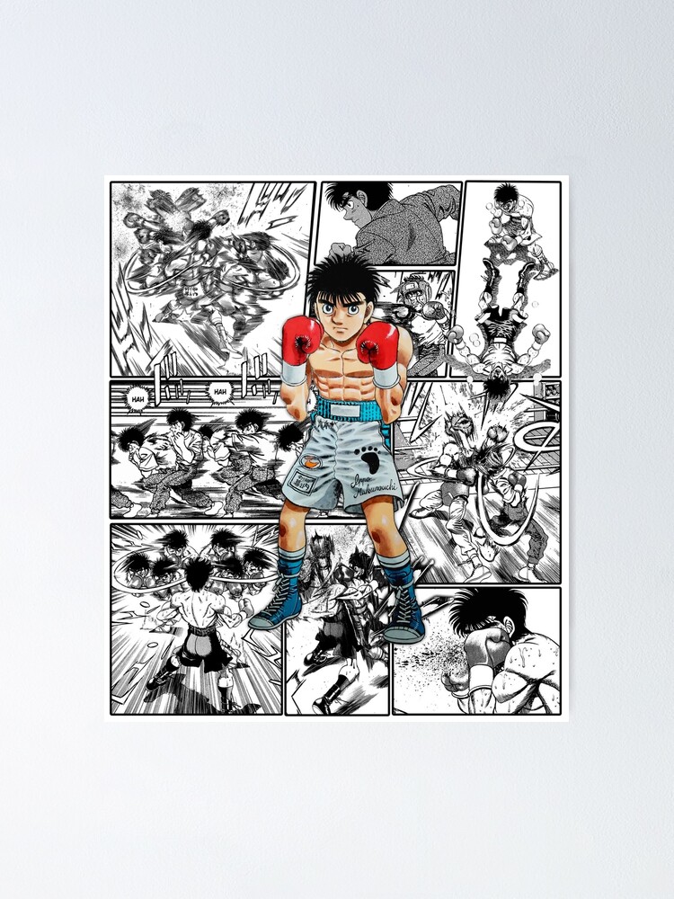 Hajime No Ippo - Ippo Makunouchi Anime Manga Character Print Poster for  Sale by AlL-AbOoTaNiMe