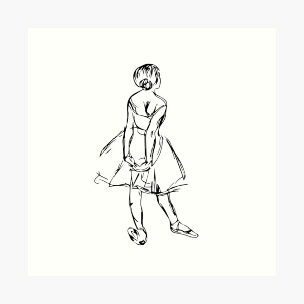 Little dancer Art Print