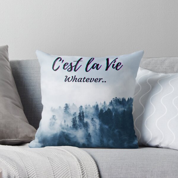 Item preview, This is life - popular french quotes theme gifts designed and sold by RebelliousRosee.