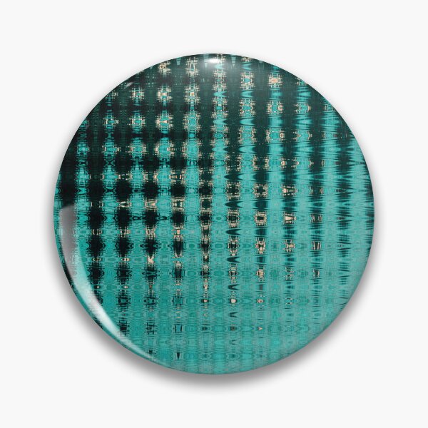 Item preview, Coastal Abstract Ocean Ripples Seagull Rocks in Light Teal Shades Water Aesthetic Reflection 4 of 4 designed and sold by Beachy.