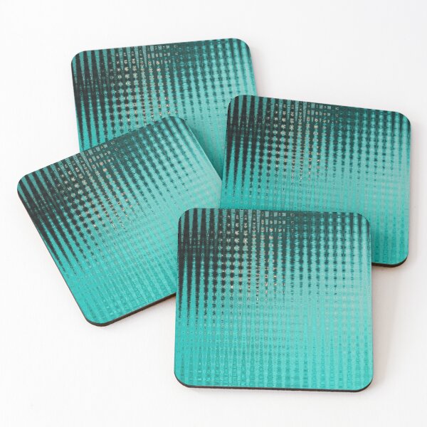 Item preview, Coastal Abstract Ocean Ripples Seagull Rocks in Light Teal Shades Water Aesthetic Reflection 4 of 4 designed and sold by Beachy.