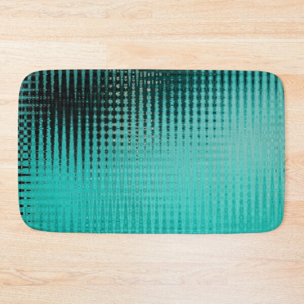 Item preview, Coastal Abstract Ocean Ripples Seagull Rocks in Light Teal Shades Water Aesthetic Reflection 4 of 4 designed and sold by Beachy.
