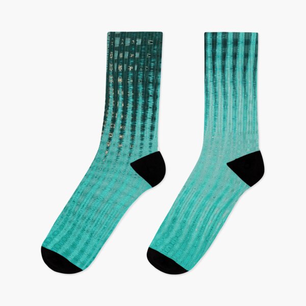 Item preview, Coastal Abstract Ocean Ripples Seagull Rocks in Light Teal Shades Water Aesthetic Reflection 4 of 4 designed and sold by Beachy.