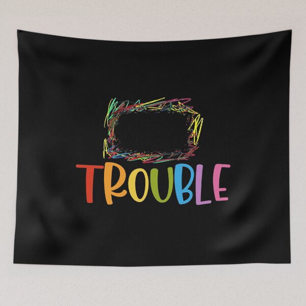 Item preview, I get us out of trouble funny colorful humor quote retro  designed and sold by elizabethdawnn.