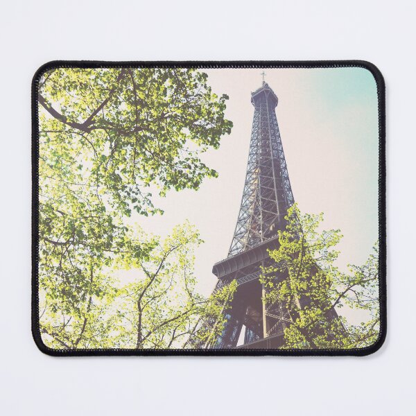 Item preview, Eiffel Tower Scene in Pastel Color | Wanderlust Paris designed and sold by CarolinaReina.