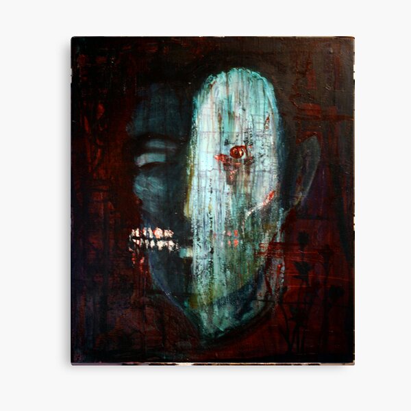 portrait of the killer Canvas Print