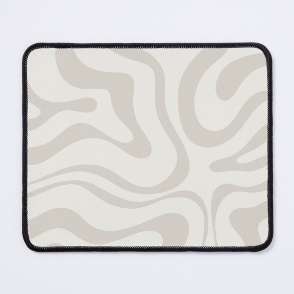 Item preview, Liquid Swirl Abstract Pattern in Light Mushroom Beige designed and sold by kierkegaard.