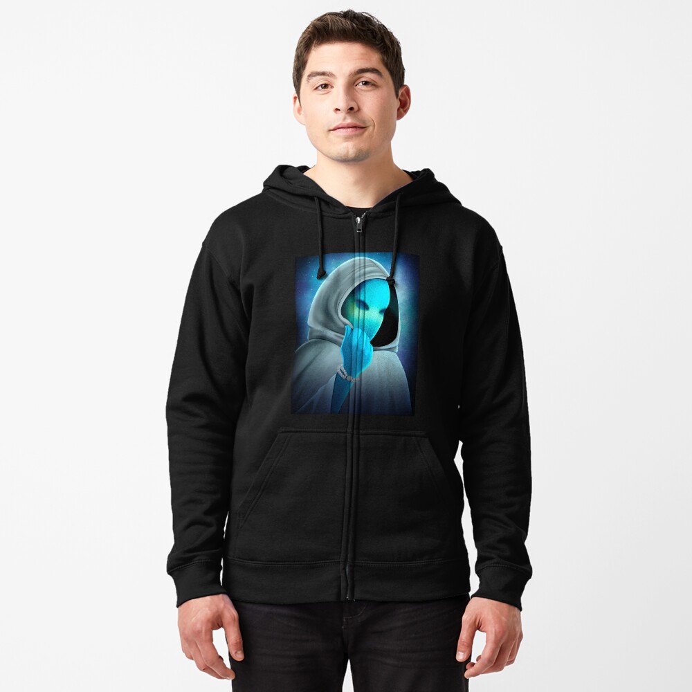 Item preview, Zipped Hoodie designed and sold by MillieLowelle.