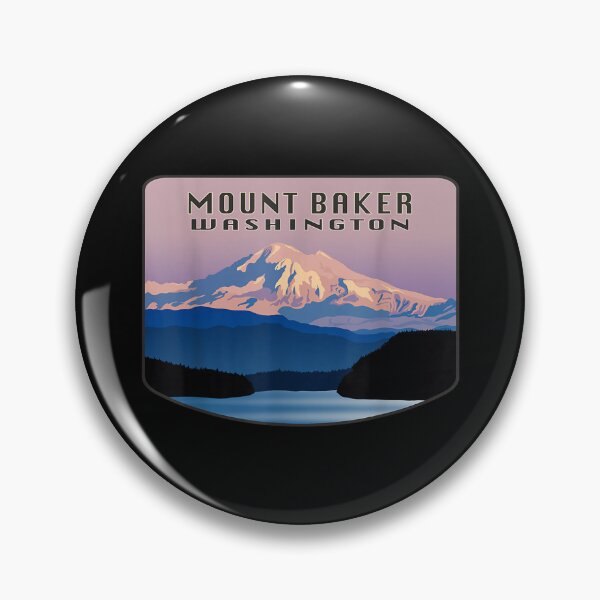 Item preview, Mount Baker Whatcom County Bellingham Washington Mountain designed and sold by Ravelbystrom.