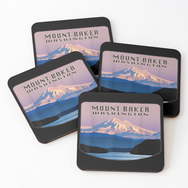 Item preview, Mount Baker Whatcom County Bellingham Washington Mountain designed and sold by Ravelbystrom.