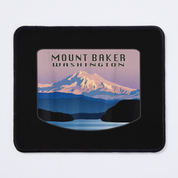 Item preview, Mount Baker Whatcom County Bellingham Washington Mountain designed and sold by Ravelbystrom.