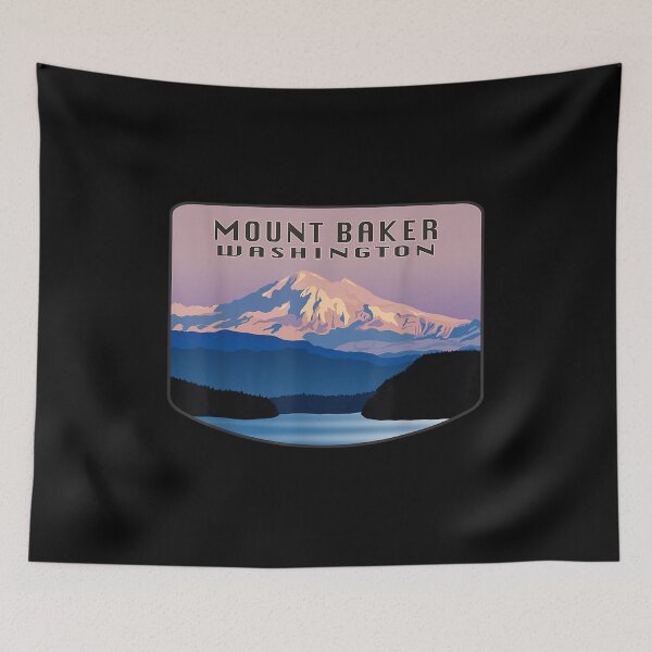 Item preview, Mount Baker Whatcom County Bellingham Washington Mountain designed and sold by Ravelbystrom.