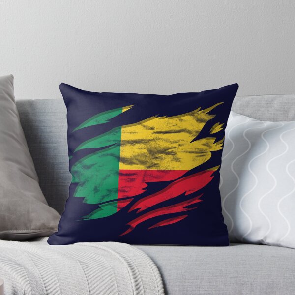 Item preview, Ripped Rip Open Benin Flag Palm designed and sold by rafaeltto.