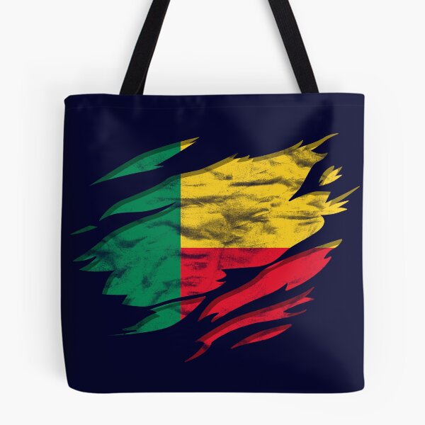 Item preview, Ripped Rip Open Benin Flag Palm designed and sold by rafaeltto.