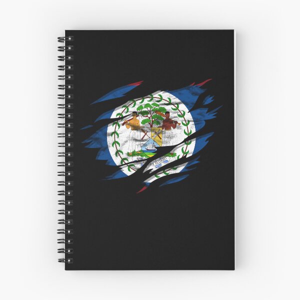 Item preview, Ripped Rip Open Belize Flag Palm designed and sold by rafaeltto.