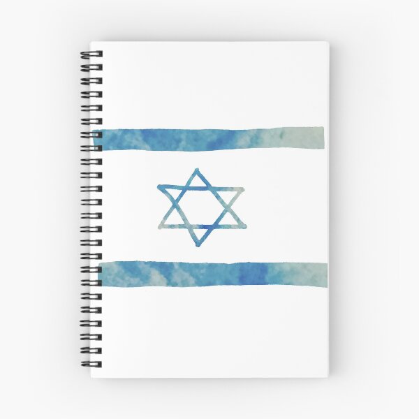 Item preview, Watercolor Israeli Flag designed and sold by alexavec.